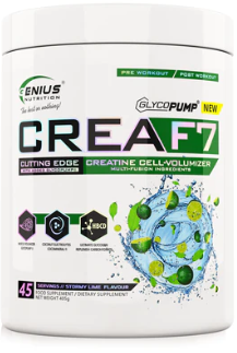 

Genius Nutrition Crea F7 405 g / 45 servings / Lime