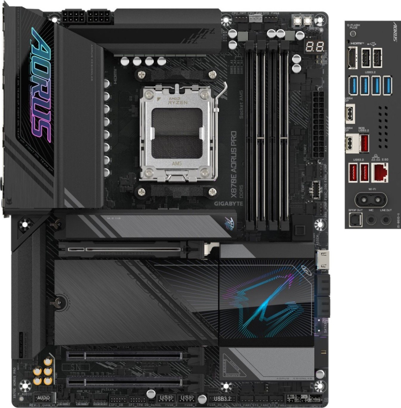 Акція на Gigabyte X870E Aorus Pro від Stylus