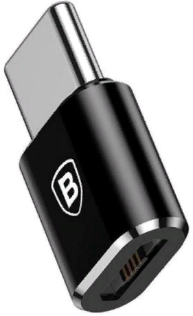Акция на Baseus Adapter USB-C to microUSB Black (CAMOTG-01) от Stylus