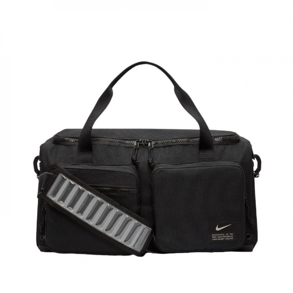Акція на Мужская сумка Nike Nk Utility S Power Duff 22L черное 48х23х23 см (CK2795-010) від Stylus