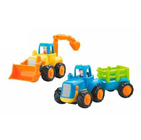 

Набор игрушечных машинок Hola Toys Бульдозер и трактор 6 шт (326AB-6)