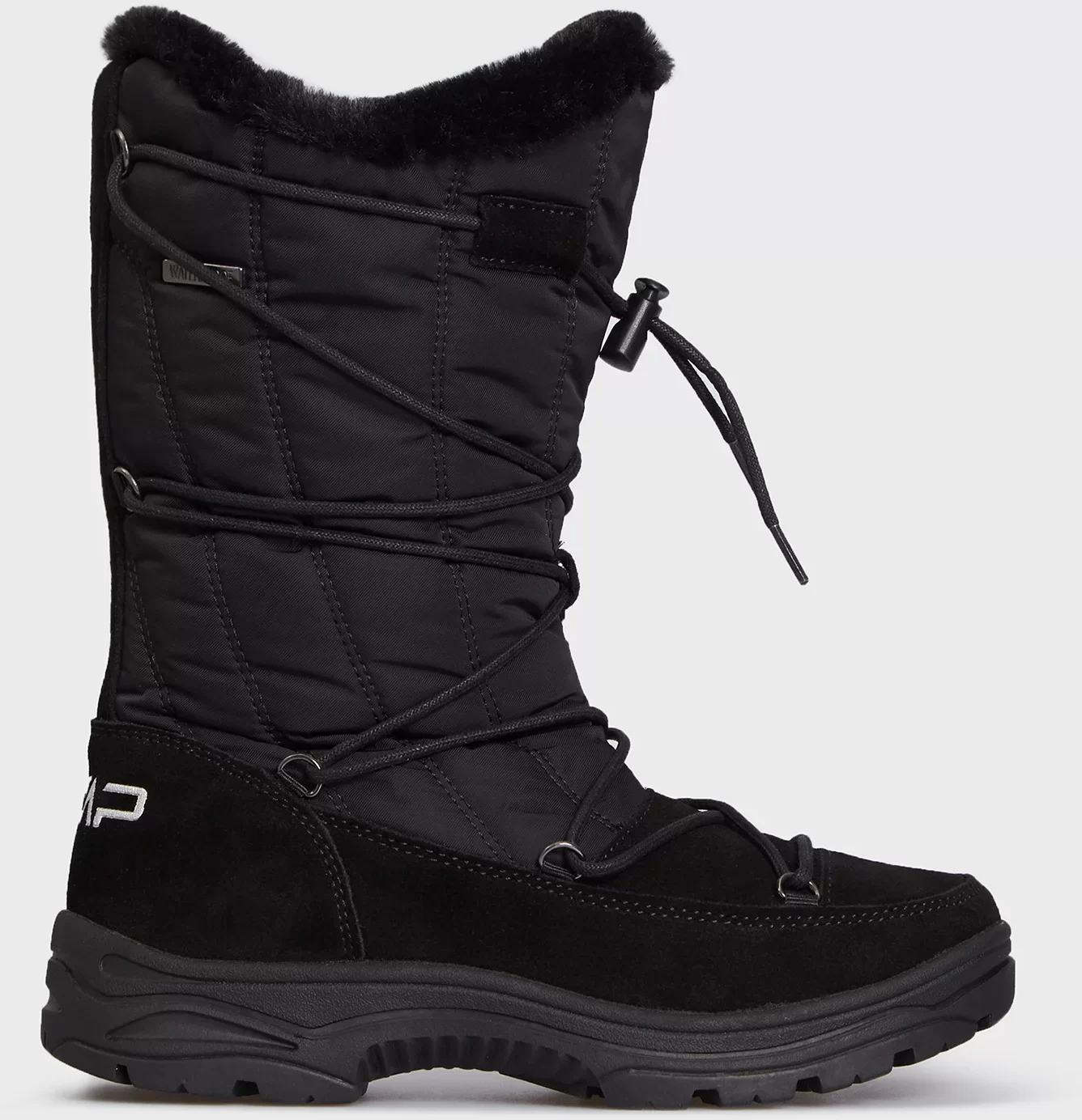 

Дутики Cmp Kaus Wmn Snow Boots Wp (30Q4666-U901) 36 (37) черные натуральная замша зима