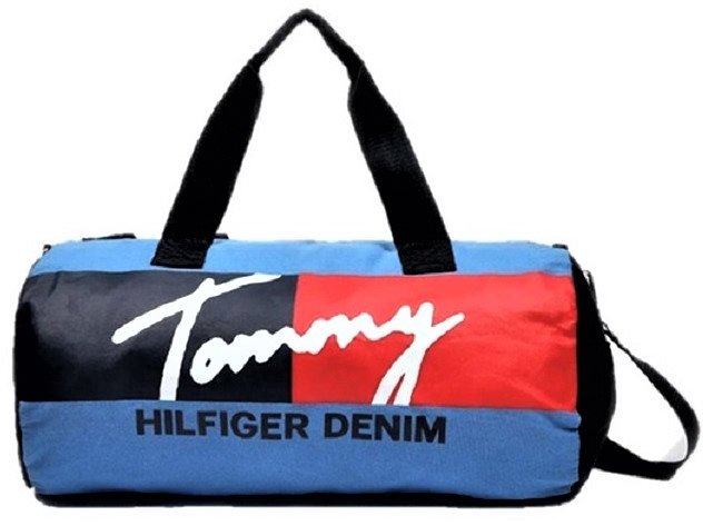 

Мужская спортивная сумка Tommy Hilfiger голубая (TH1467M)