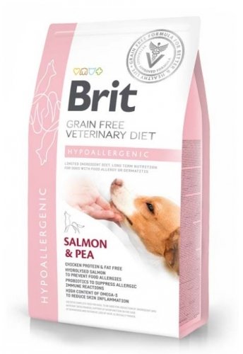 Акція на Сухой корм Brit Gf VetDiets Dog Hypoallergenic для собак при пищевой аллергии 2 кг (8595602528042) від Stylus