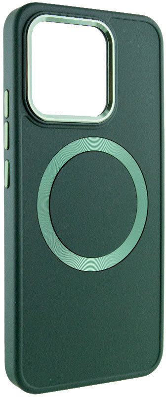 

Tpu Case Bonbon Metal Style with MagSafe Pine Green для Xiaomi Redmi Note 13 Pro+