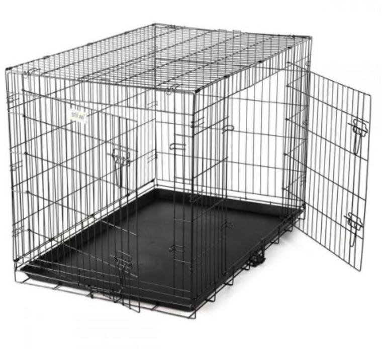 Акция на Клетка для собак Orienpet металлическая 91х61х67 см (51716-91D-36) от Stylus