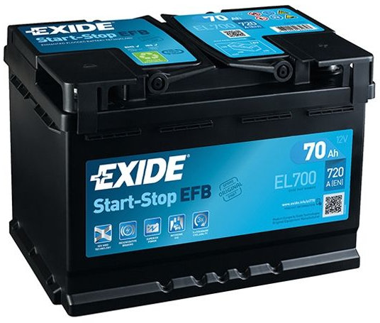 Акція на Exide Efb 6СТ-70 Евро (EL700) від Stylus