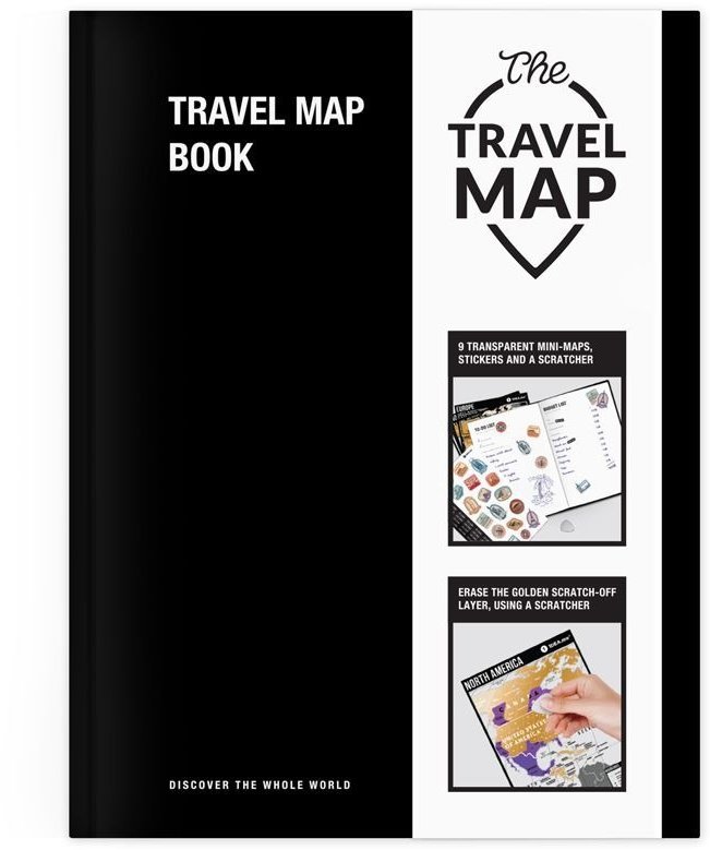 Акція на Планер подорожей Travel Map Book (TMB) від Y.UA