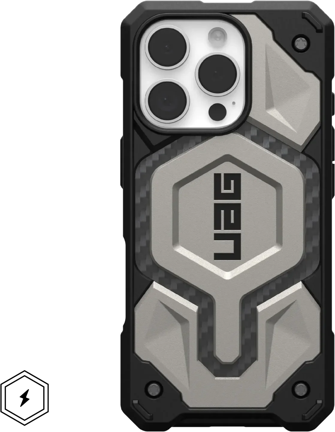 

Urban Armor Gear Uag Monarch Pro Magsafe Titanium (114456113636) for iPhone 16 Pro