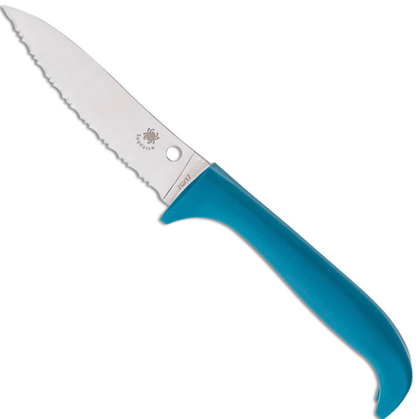 

Ніж кухонний Spyderco Counter Critter blue (87.16.13)