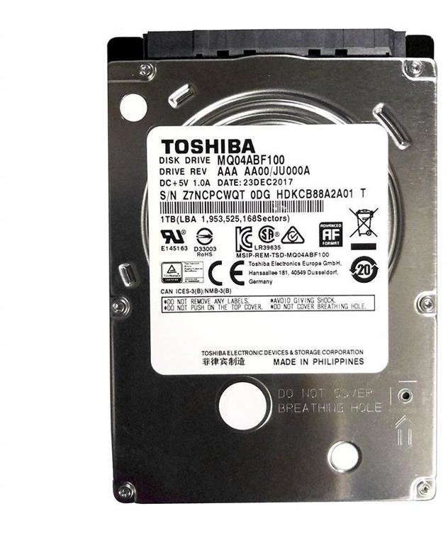 

Toshiba MQ04ABxxx 1 Tb (MQ04ABF100)