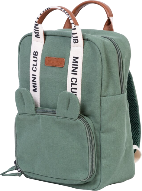 Акція на Рюкзак детский Childhome Mini Club Canvas Green (CWKIDSCGR) від Stylus