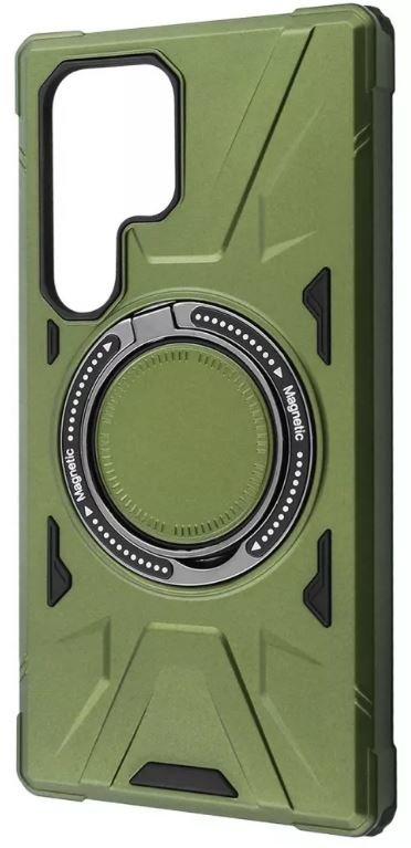 

Wave Iron Grip with Magnetic Ring Dark Green для Samsung S931 Galaxy S25