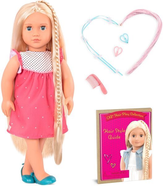 Акція на Кукла Our Generation Хейли 46 см с растущими волосами, блондинка (BD31246) від Stylus