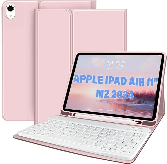 

BeCover Case Smart Keyboard Pink for iPad Air (2020-2025) (711398)
