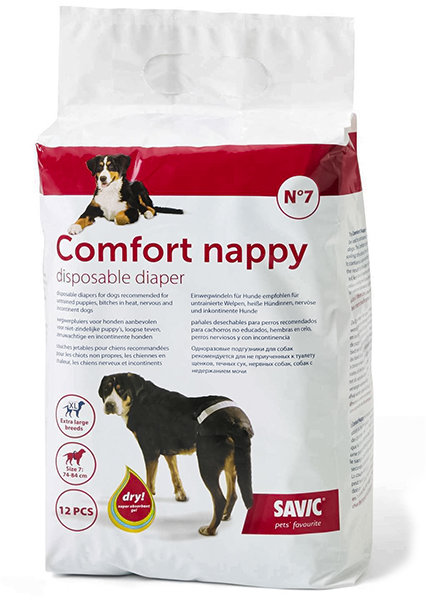Акція на Підгузки Savic Comfort Nappy для собак Т7 від Y.UA