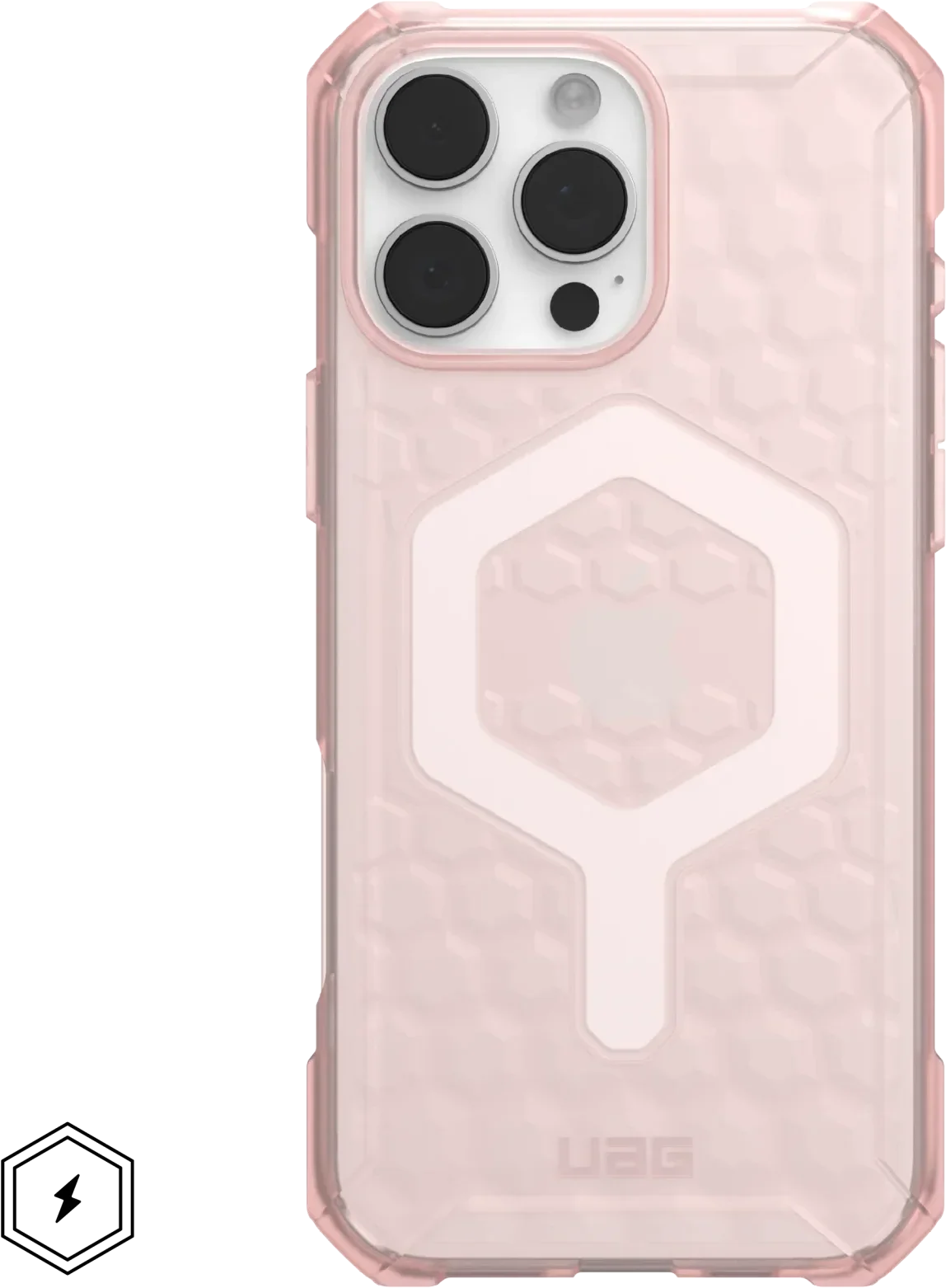 

Urban Armor Gear Uag Essential Armor Magsafe Rose (114449114C4C) для iPhone 16 Pro Max