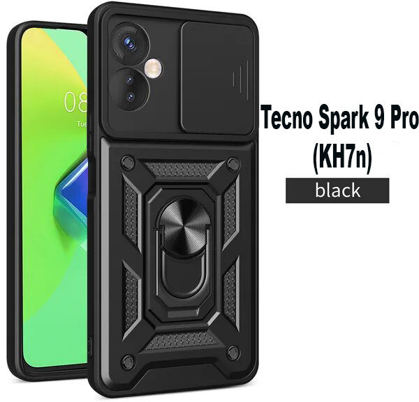 

BeCover Military Black for Tecno Spark 9 Pro (KH7n) (710006)