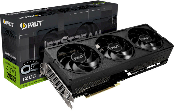 Акція на Palit GeForce Rtx 4070 Super JetStream Oc (NED407ST19K9-1043J) від Stylus