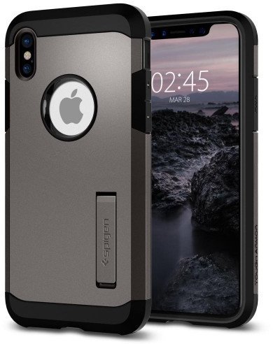 

Spigen Tough Armor Gunmetal (057CS22161) for iPhone X