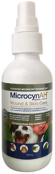 

Спрей Microcyn Wound&Skin Care Spray для обработки ран и ухода за кожей всех видов животных (992837)