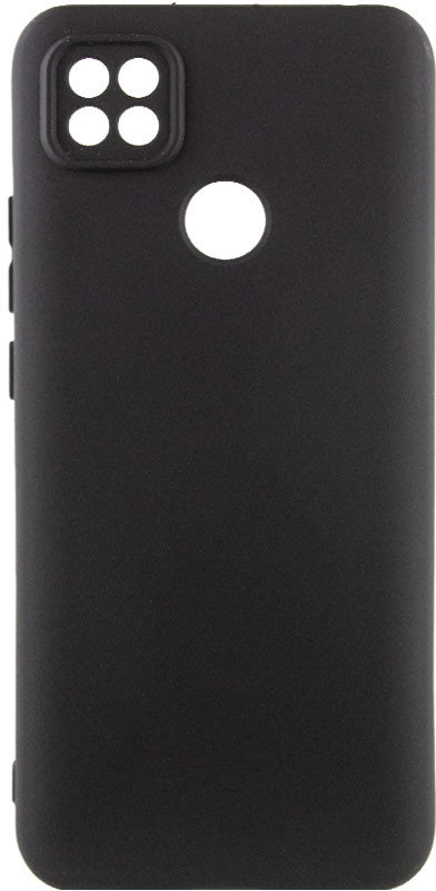 

Lakshmi Case Silicone Cover Full Camera Black for Oppo A15s/A15