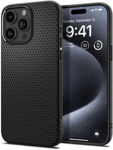 

Spigen Liquid Air Matte Black (ACS06704) для iPhone 15 Pro