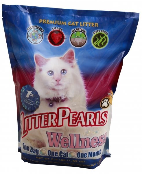 Акція на Наповнювач туалетів для кішок Litter Pearls Wellness кварцовий 1.59 кг (3.4 л) (633843107041) від Y.UA