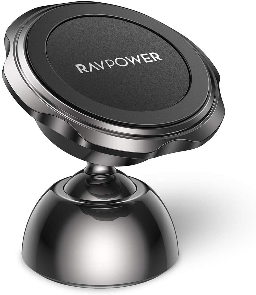 Акція на RavPower Car Holder Magnetic Mount Black (RP-SH028) від Stylus