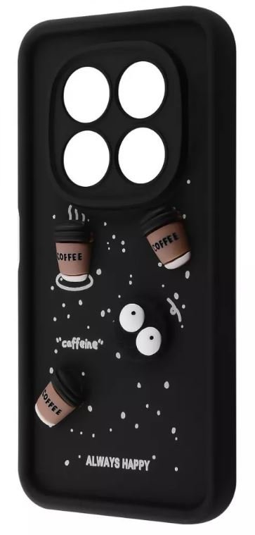 

Mobile Case Pretty Things Black/Coffee для Xiaomi Redmi Note 14 Pro+