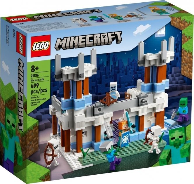 

Конструктор Lego Minecraft Ледяной замок 499 деталей (21186)