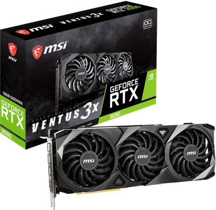 Акція на Msi GeForce Rtx 3080 Ventus 3X 10G Oc Lhr від Stylus