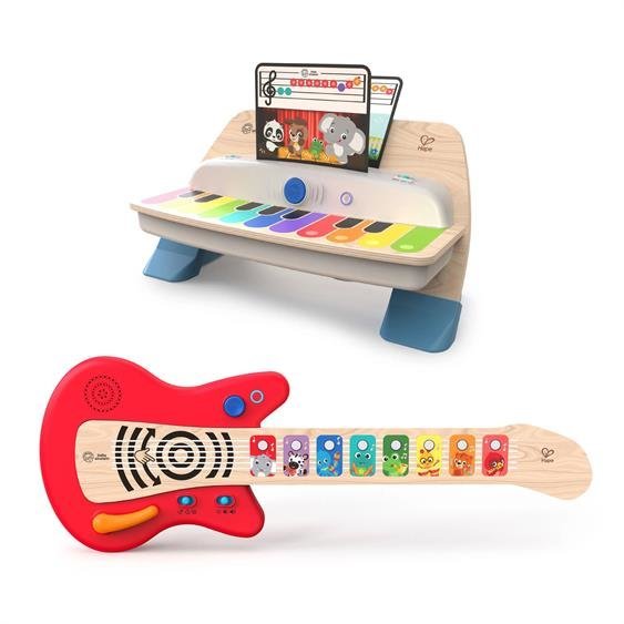 Акція на Набор музыкальных игрушек Baby Einstein Magic Touch Гитара и пианино Together in Tune (800904) від Stylus