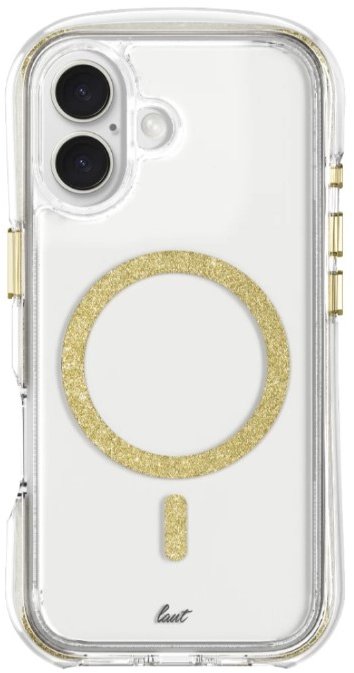 

Laut Aero Sparkle MagSafe Gold (L_IP24C_AS_GD) для iPhone 16 Plus