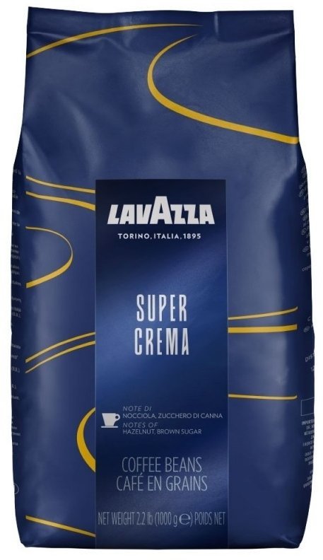 Акция на Кава Lavazza Super Crema (зерновий) 1 кг (DL5756) от Y.UA