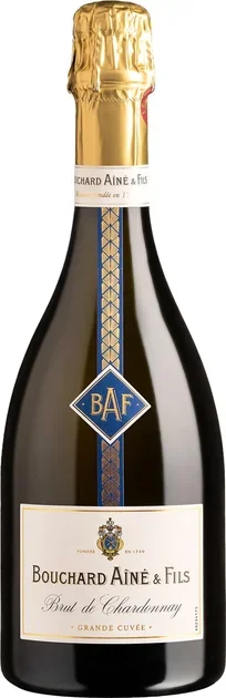 

Ігристе вино Bouchard Aine & Fils Brut de Chardonnay біле брют 0.75 л (3340180011937)