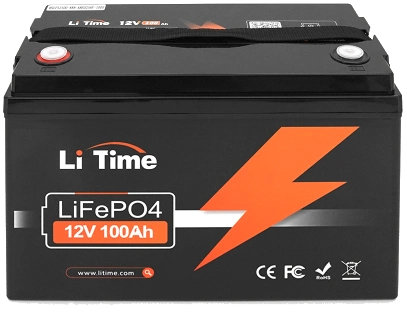 

Акумуляторна батарея Li-TIME 12.8V 100Ah 100А LiFePo4