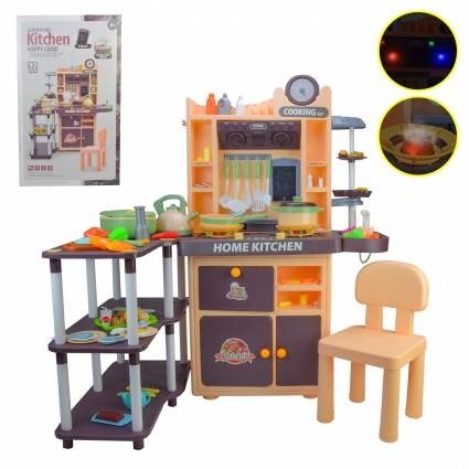 

Игровая кухня A-Toys Пар, вода, посуда, продукты (5749)