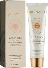 

Keenwell Sun Attitude Multi-Protective Anti-Age Facial Cream Spf 30 Мультизащитный антивозрастной крем для лица 60 ml