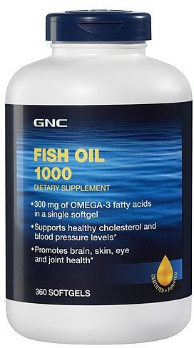 

Gnc Fish Oil 1000 360 caps