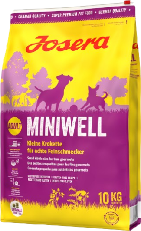Акція на Сухий корм Josera MiniWell для собак дрібних порід 10 кг (50012837) від Y.UA