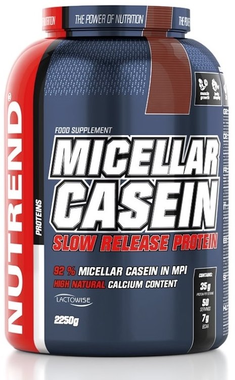 Акція на Nutrend Micellar Casein 2250 g /50 servings/ Vanilla від Stylus