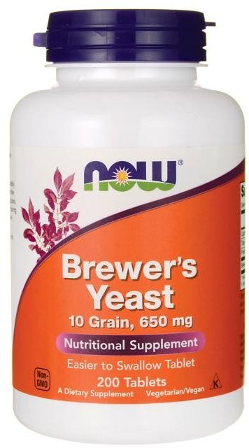 

Now Foods Brewer's Yeast 200 Tabs Пивные дрожжи