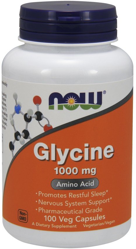 Акція на Now Foods Glycine 1000 mg 100 caps від Stylus