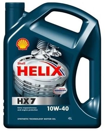 

Моторное масло Shell Helix Diesel HX7 10W-40 4л