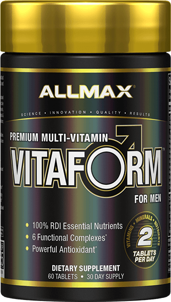 

Allmax Nutrition VitaForm for Men 60 таблеток