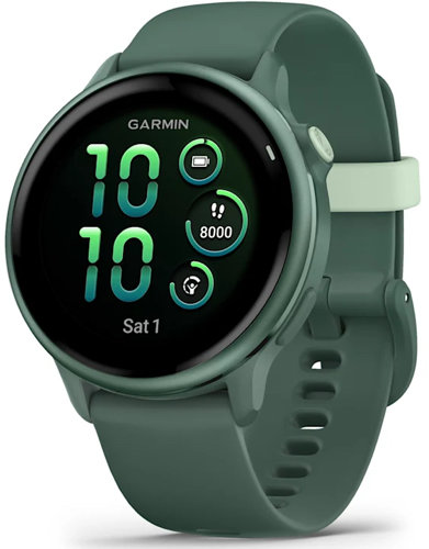 

Garmin Vivoactive 6 Metallic Jasper Green with Jasper Green Band (010-02985-02)