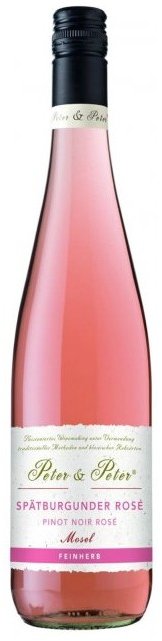 Акція на Вино Peter&Peter Spätburgunder Pinot Noir Rose Mosel 11.0% розовое полусухое 0.75 л (PRV4006542074673) від Stylus