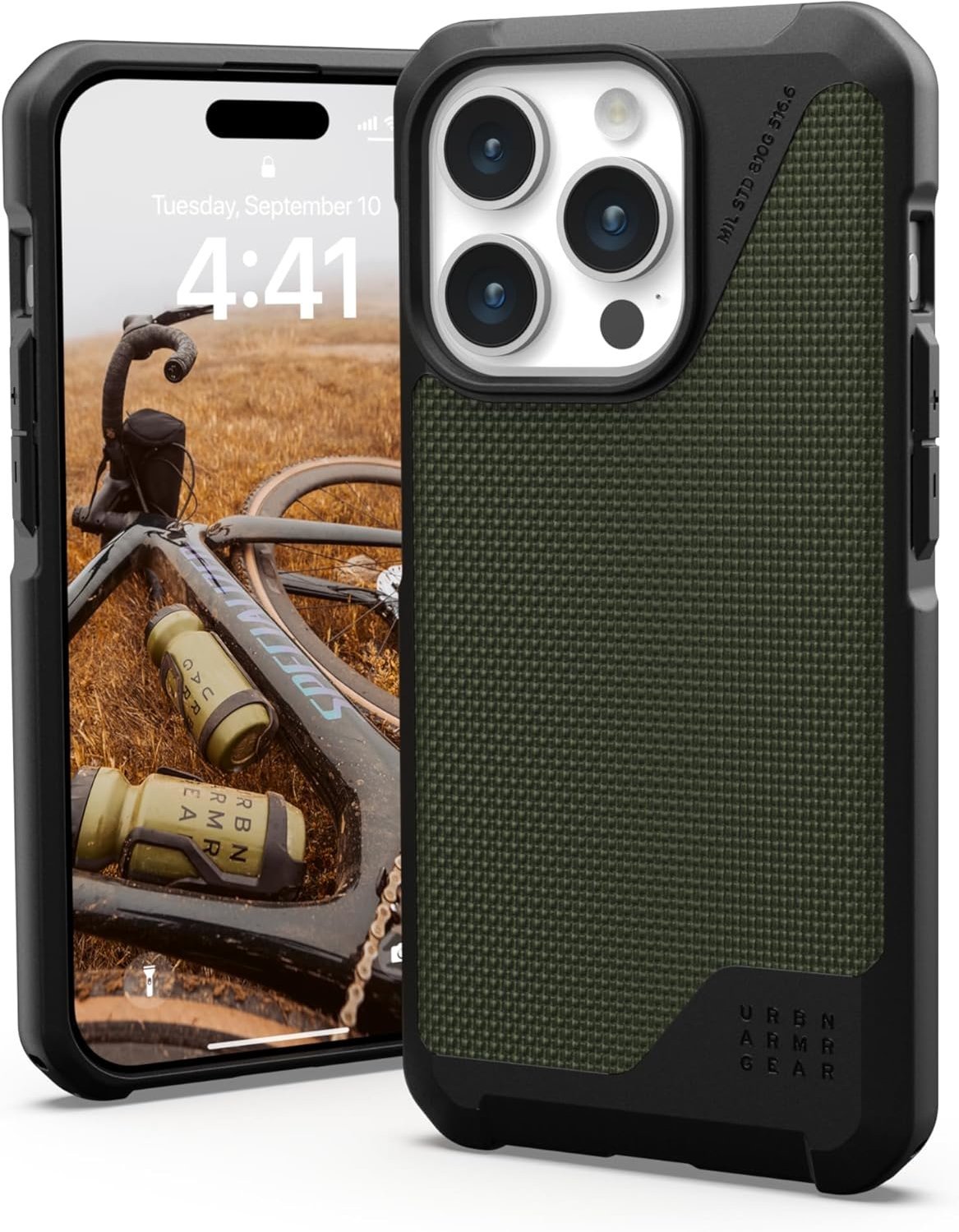 

Urban Armor Gear Uag Metropolis Lt Magsafe Kevlar Olive (114277113972) for iPhone 15 Pro