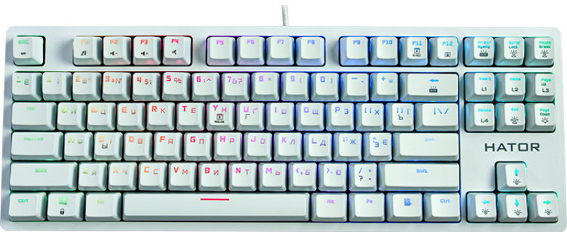 

Hator Rockfall Evo Tkl Optical White (HTK-631)